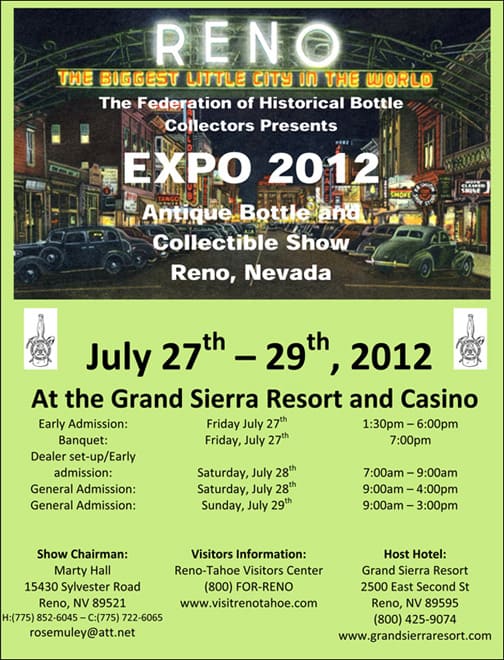 Reno 2012 Expo Flyer