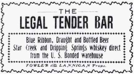 Legal Tender Bar 12-28-1907