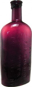 Purple Hair Bottle