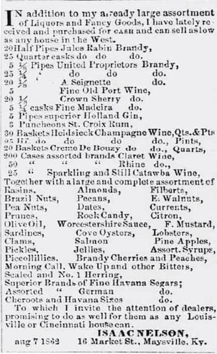 Morning Call Bitters - The Dollar Weekly Bulletin - Maysville KY - Sept 4 1862