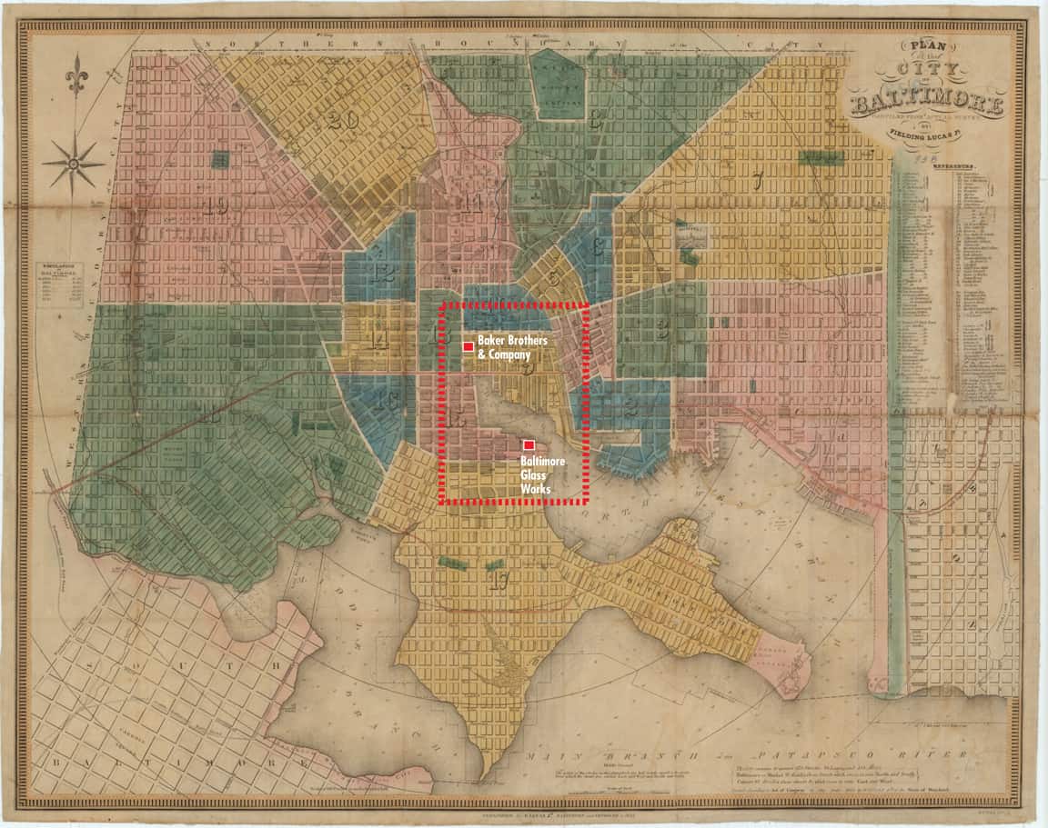 BaltimoreMap1850