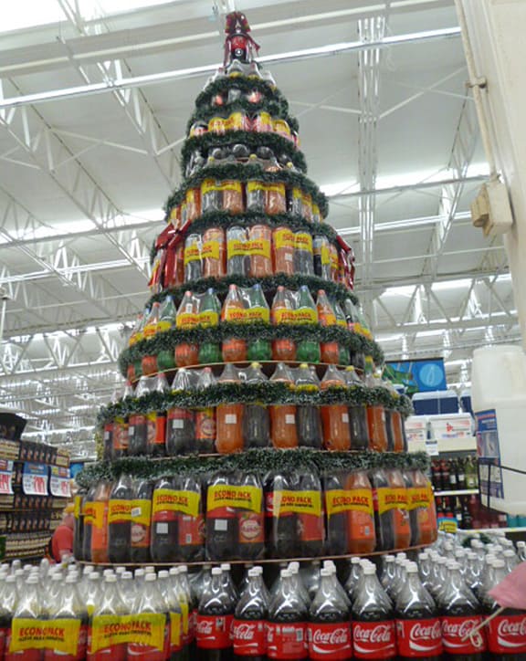 coke bottles