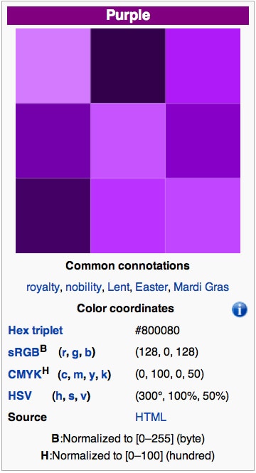 PurpleColor