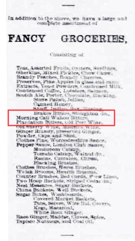 Morning Call Wahoo Bitters - Conaway Jones and Tate - Memphis TN - Memphis Daily Appeal - Feb 27 1866