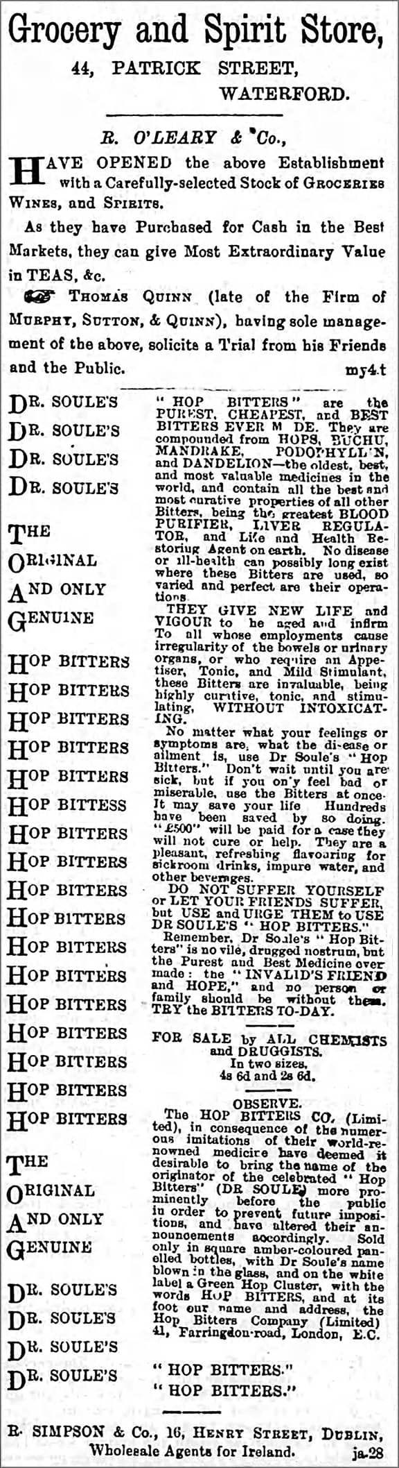 Dr_Soules_The_Waterford_News_Sat__May_3__1890_