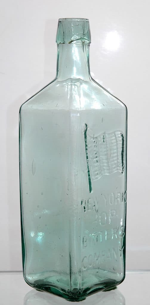 The Doyle’s & Soule’s Hop Bitters Rochester, N.Y. Peachridge Glass