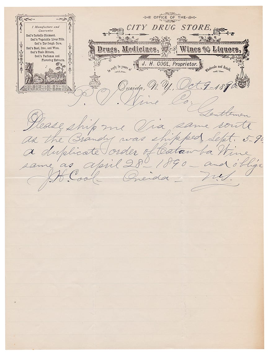Details about   1898 Letterhead New York City Schieffelin Wholesale Druggists 